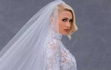 أربعة فساتين زفاف لباريس هيلتون في يومها الكبير